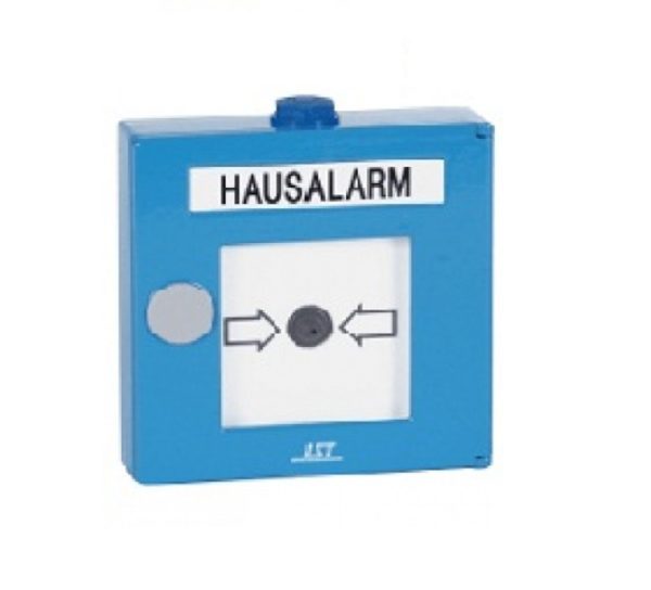245925  - Spring-button Call Point/Blue/Conv/Haus SM/5/52/02/02