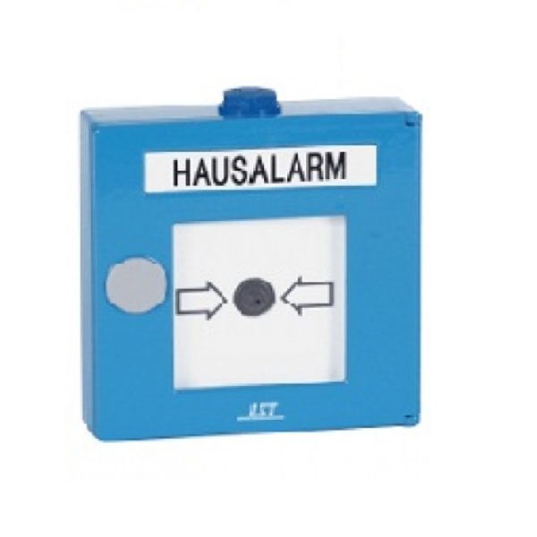 245925  - Spring-button Call Point/Blue/Conv/Haus SM/5/52/02/02