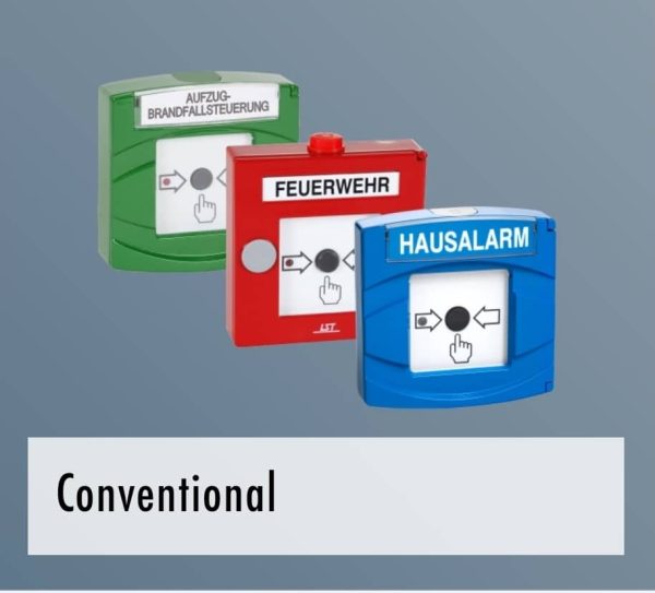 شستی های اعلام حریق متعارف LST