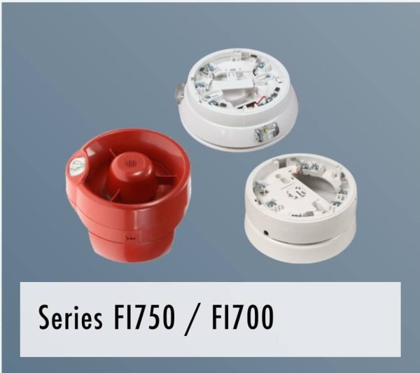 آژیر اعلام حریق آدرس پذیر مدل - Sounders and strobes Series FI750 / FI700