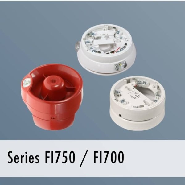 آژیر اعلام حریق آدرس پذیر مدل - Sounders and strobes Series FI750 / FI700