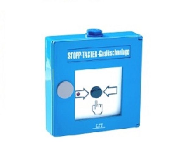 245925 - Spring-button Call Point/Blue/Conv/Haus SM/5/52/02/02