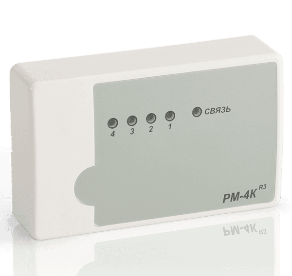 ماژول رله آدرس پذیر اعلام حریق "Rubezh - RM-1K prot.R3, RM-4K prot.R3"